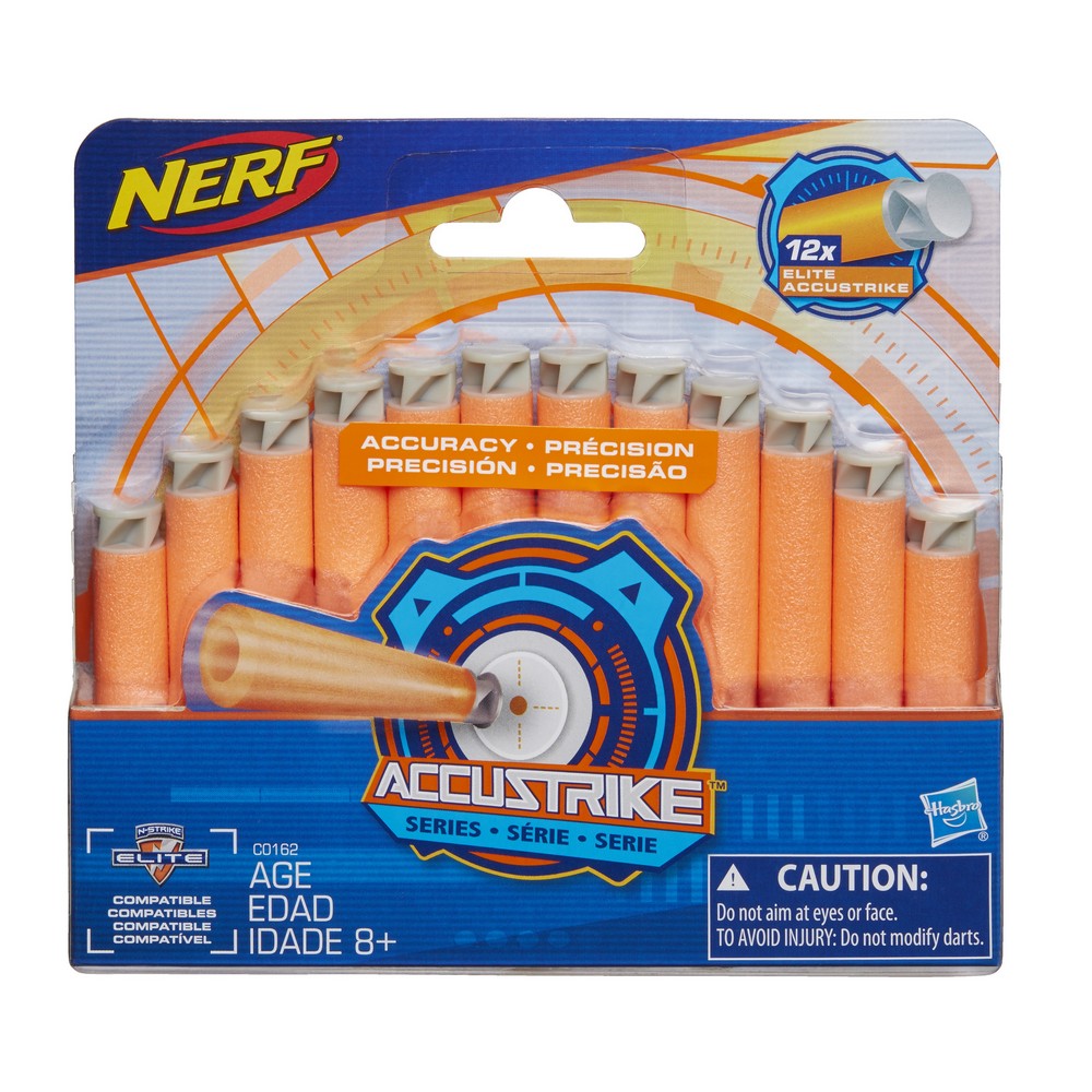 Nerf Accustrike náhradní šipky 12 ks